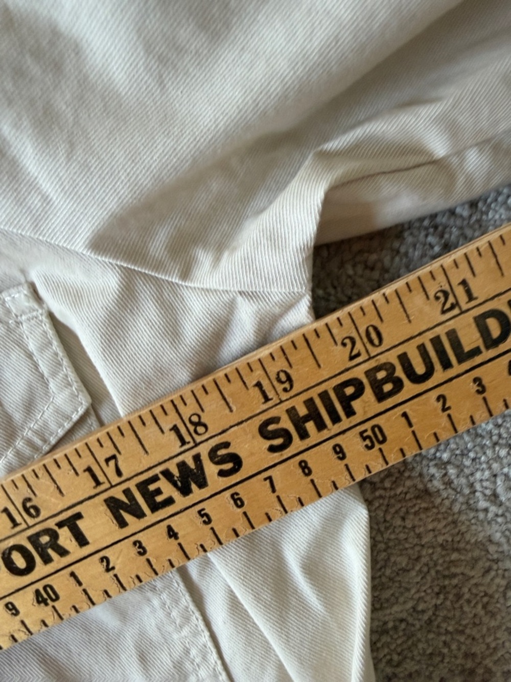 Banana Republic Twill Utility Midi Shirtdress Color: Stone Washed Size M NWT - Picture 14 of 14